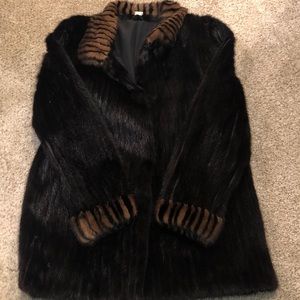 Mink fur jacket